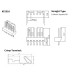 KF2510 4-Pin header Straight + Housing 2.54 mm connector