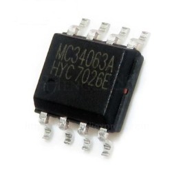 MC34063A Buck Boost Inverting Switching Regulator IC 1.5 A SOP-8 (Pack of 5)