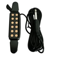 P-012 Magnetic Transducer Guitar Pickup Sound Hole mount with 3M audio cable
