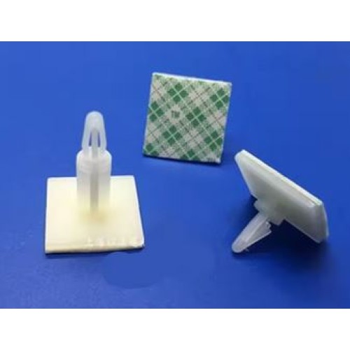 HC-6 /HC-11 Nylon Plastic stick-on PCB Spacer 3mm Hole Locking Snap-In Posts (10Pcs)