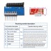 RX480E 433Mhz RF Receiving and Learning Code EV1527 Decoding Module 4-Ch