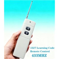 Long Range 2-CH RF Remote Control Transmitter 433 MHz