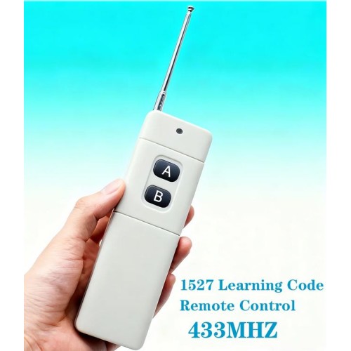 Long Range 2-CH RF Remote Control Transmitter 433 MHz