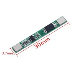 1S 3.7V 3A li-ion BMS battery protection board for 18650 lithium ion li battery