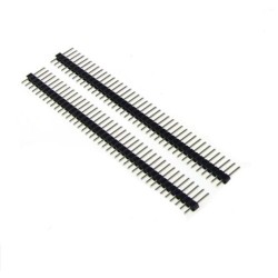 40 Pin 2.54mm  Male Breakable Pin Header Connector-Pair