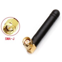 Antenna 433MHZ Miniature Stubby SMA-M  GPRS/GSM/WIFI 5CM 2.5DBI  Elbow