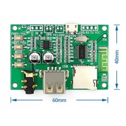 BT201 Dual Mode Bluetooth Receiver / TF Card / U Disk player all in one Module