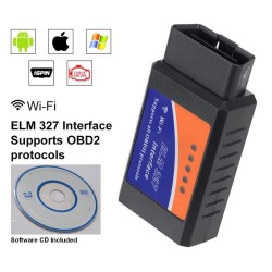 ELM327 V1.5 WiFi OBDII Car Diagnostic Scanner Code Reader