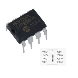 MCP2551 Hi-Speed CAN Transceiver