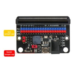 Expansion Board for BBC Micro:bit GPIO Expansion Python IO:bit 5V with On Board Passive Buzzer